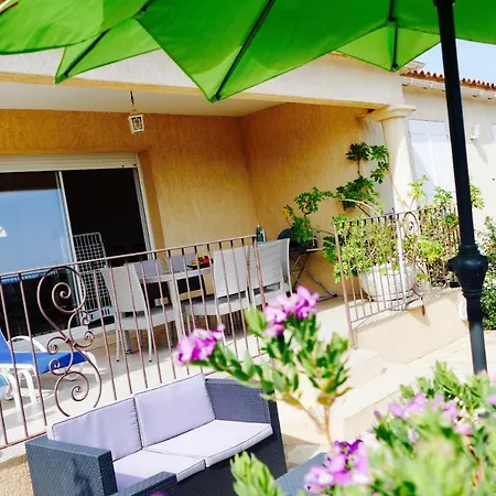 Βίλα A Pinarello-2mn A Pied De La Plage-vue Pinarellu